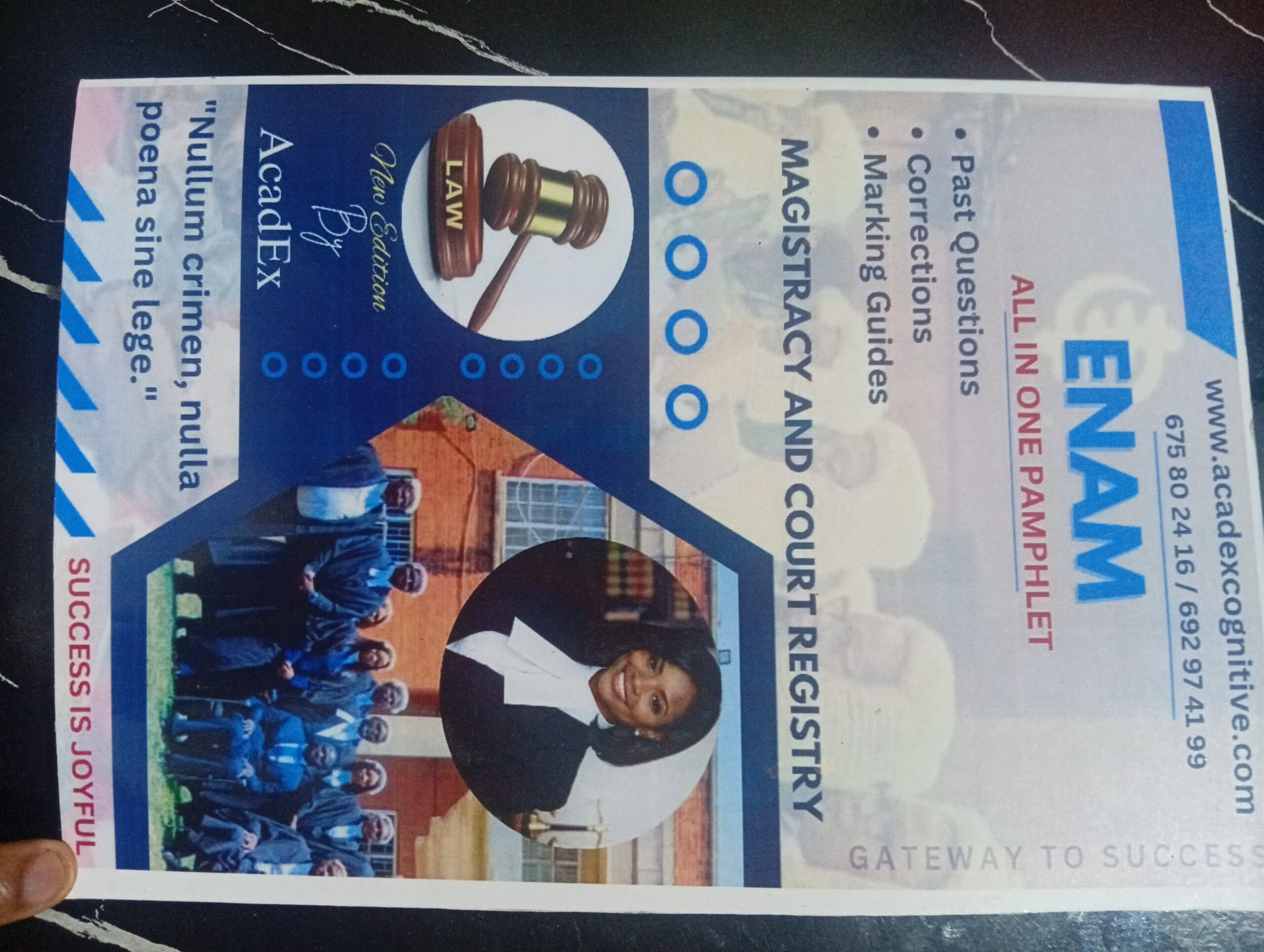 ENAM PAMPHLET FOR MAGISTRACY AND COURT REGISTRY - Image 2